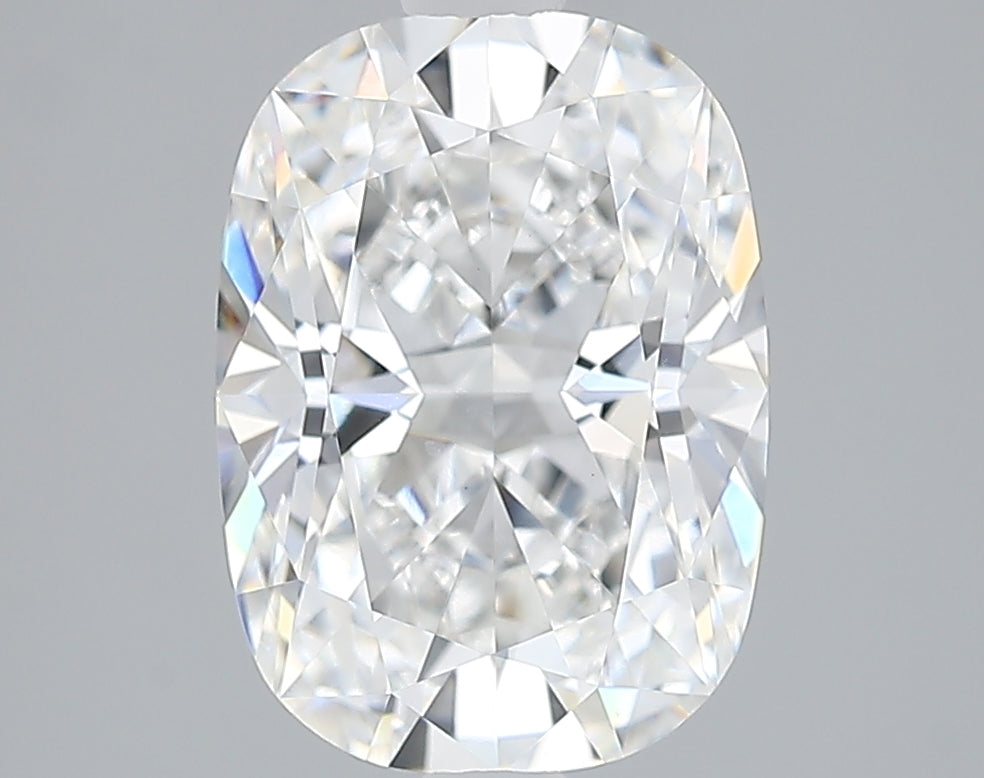 Lab-Grown 2.32 Carat Cushion Brilliant Diamond color D Clarity VVS2, precious stones, engagement diamonds