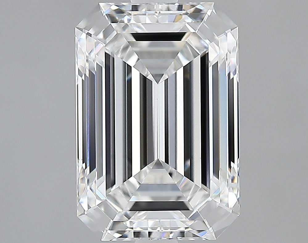 Lab-Grown 2.78 Carat Emerald Cut Diamond color E Clarity VVS2, precious stones, engagement diamonds