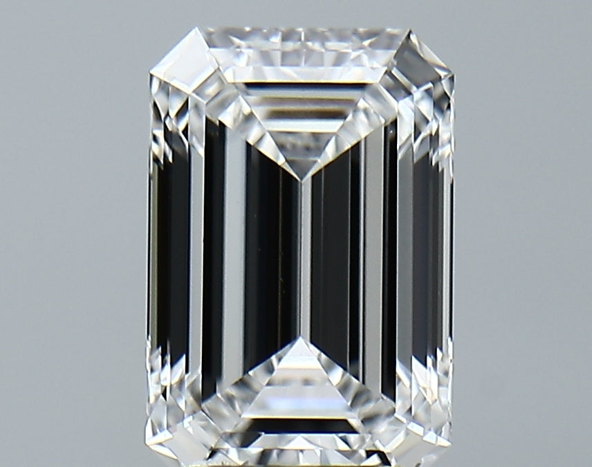 Lab-Grown 2.74 Carat Emerald Cut Diamond color E Clarity VVS2 With GIA Certificate, precious stones, engagement diamonds
