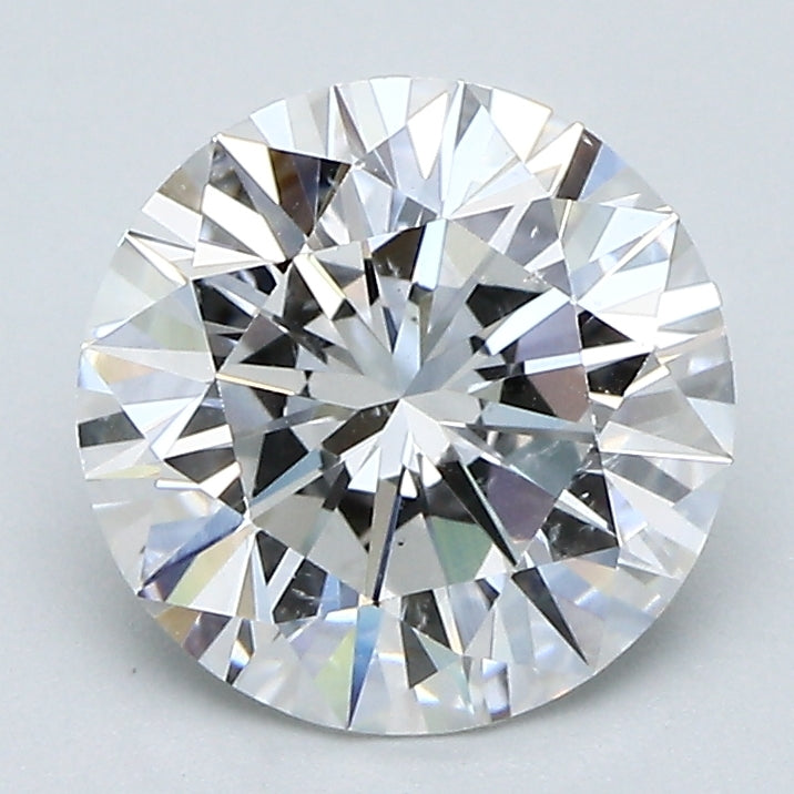 2.03 Carat Round Brilliant Natural Mined Diamond E Color SI1 Clarity With GIA Certificate, natural diamonds, precious stones, engagement diamonds