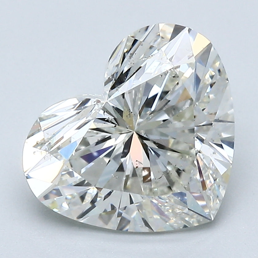 3.02 Carat Heart Shape Natural Mined Diamond J Color SI2 Clarity With GIA Certificate, natural diamonds, precious stones, engagement diamonds