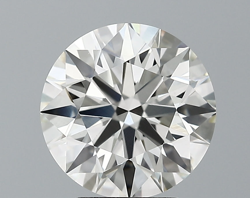 Lab-Grown 3.01 Carat Round Brilliant Diamond color I Clarity VS1, precious stones, engagement diamonds