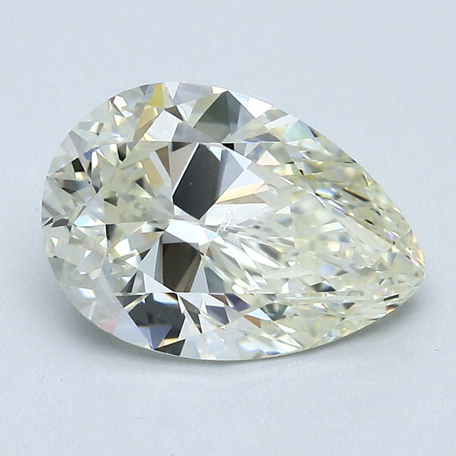 2.92 Carat Pear Shape Natural Mined Diamond M Color SI2 Clarity With GIA Certificate, natural diamonds, precious stones, engagement diamonds