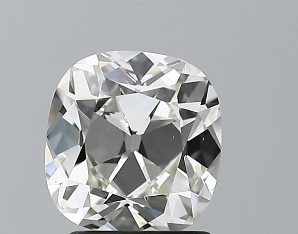 Lab-Grown 1.51 Carat Antique Cushion Cut Diamond color I Clarity VS1, precious stones, engagement diamonds