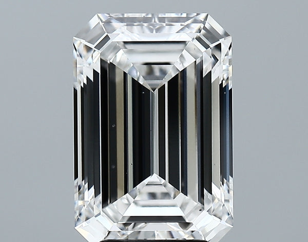 Lab-Grown 4.79 Carat Emerald Cut Diamond color E Clarity VS2 With GIA Certificate, precious stones, engagement diamonds