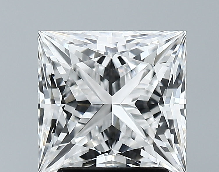 Lab-Grown 2.65 Carat Princess Cut Diamond color D Clarity VVS2 With GIA Certificate, precious stones, engagement diamonds