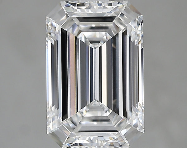 Lab-Grown 2.21 Carat Emerald Cut Diamond color E Clarity VVS1, precious stones, engagement diamonds