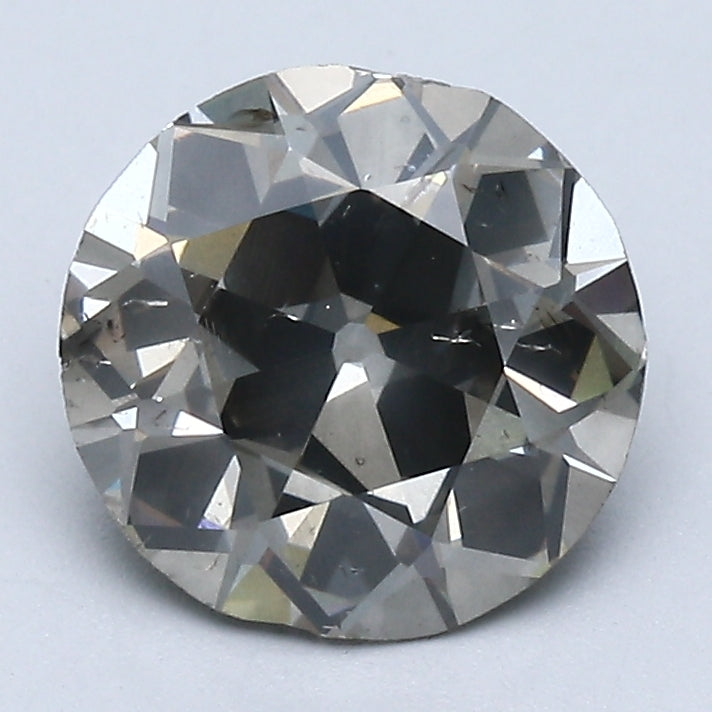 1.91 Ct Old European Cut Diamond FANCY GREEN-SI2 Loose Historic Cut GIA Certified, natural diamonds, precious stones, engagement diamonds