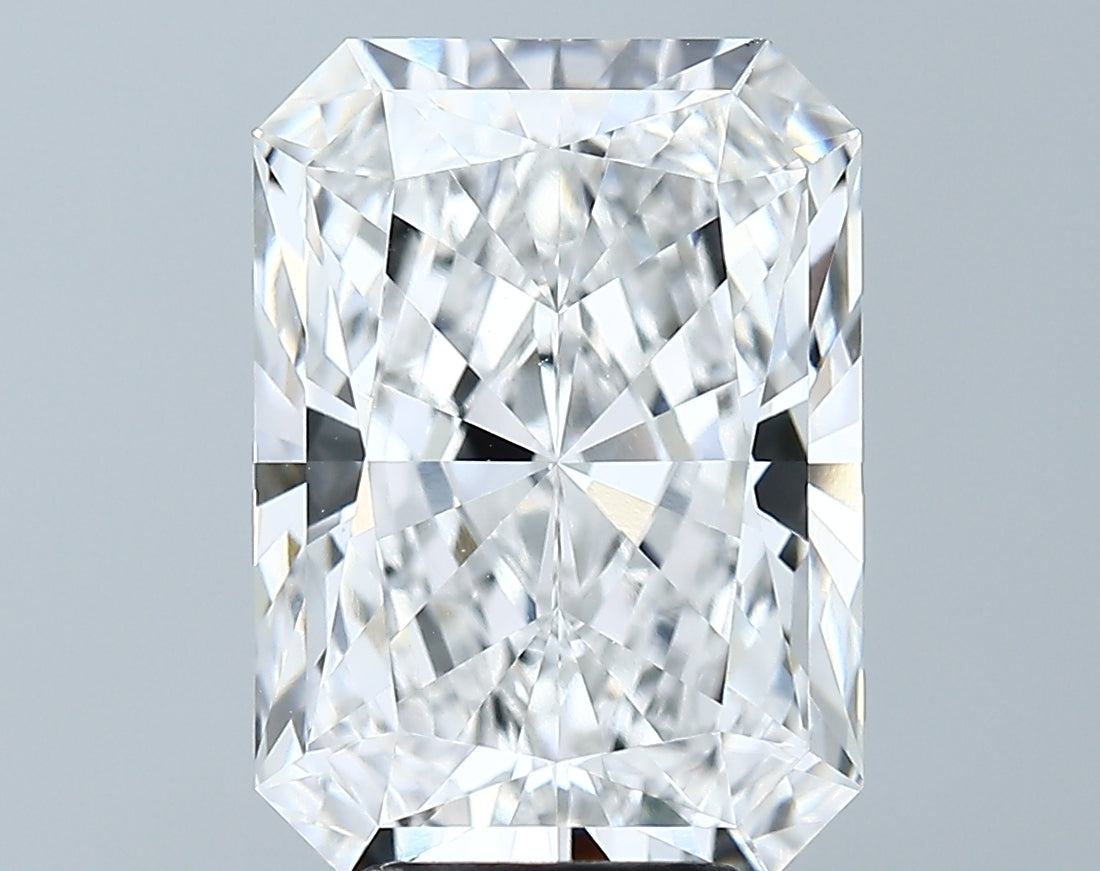Lab-Grown 5.11 Carat Radiant Cut Diamond color E Clarity VVS2 With GIA Certificate, precious stones, engagement diamonds