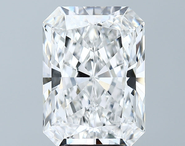 Lab-Grown 5.11 Carat Radiant Cut Diamond color E Clarity VVS2 With GIA Certificate, precious stones, engagement diamonds