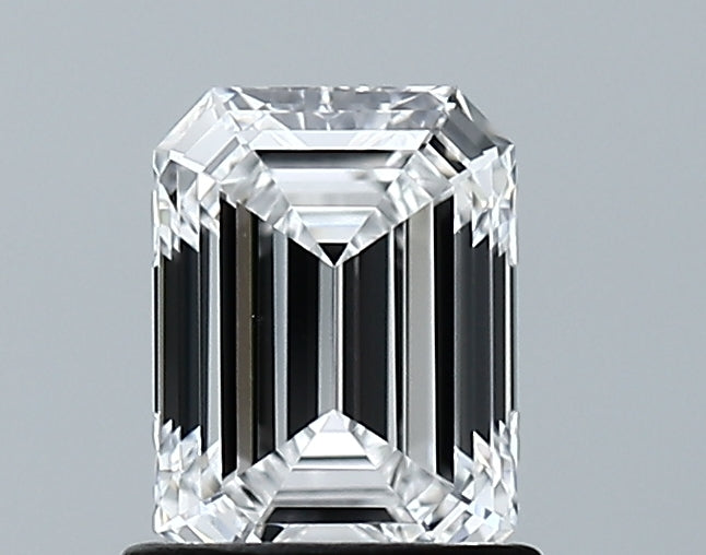 Lab-Grown 1.01 Carat Emerald Cut Diamond color D Clarity VS1 With GIA Certificate, precious stones, engagement diamonds