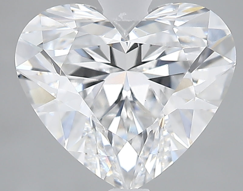 Lab-Grown 2.59 Carat Heart Shape Diamond color E Clarity VS1 With GIA Certificate, precious stones, engagement diamonds