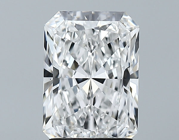 Lab-Grown 2.13 Carat Radiant Cut Diamond color D Clarity VS2 With GIA Certificate, precious stones, engagement diamonds