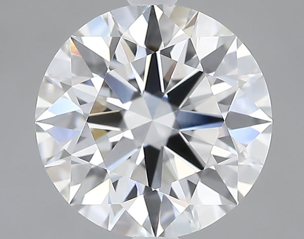 Lab-Grown 2.56 Carat Round Brilliant Diamond color E Clarity VS1, precious stones, engagement diamonds