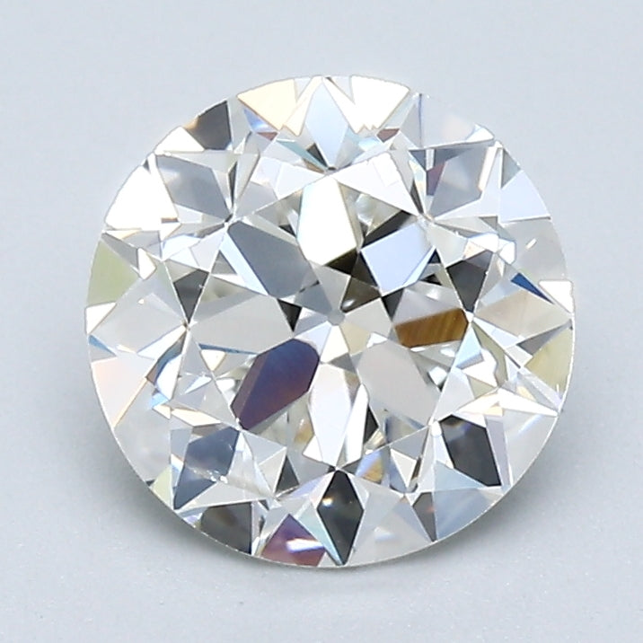 1.70 Carat Old European Cut Estate Natural Mined Diamond H Color SI1 Clarity With GIA Certificate, natural diamonds, precious stones, engagement diamonds