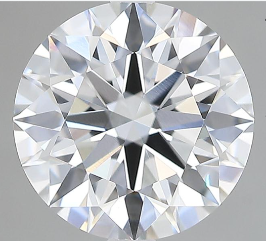 Lab-Grown 2.74 Carat Round Brilliant Diamond color D Clarity VS1 With GIA Certificate, precious stones, engagement diamonds