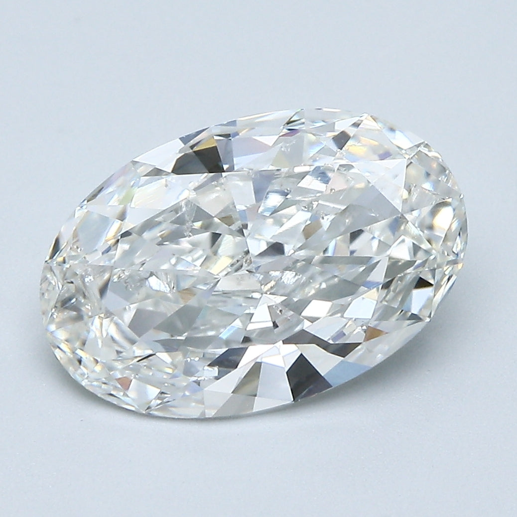 3.04 Carat Oval Shape Natural Mined Diamond H Color I1 Clarity With GIA Certificate, natural diamonds, precious stones, engagement diamonds