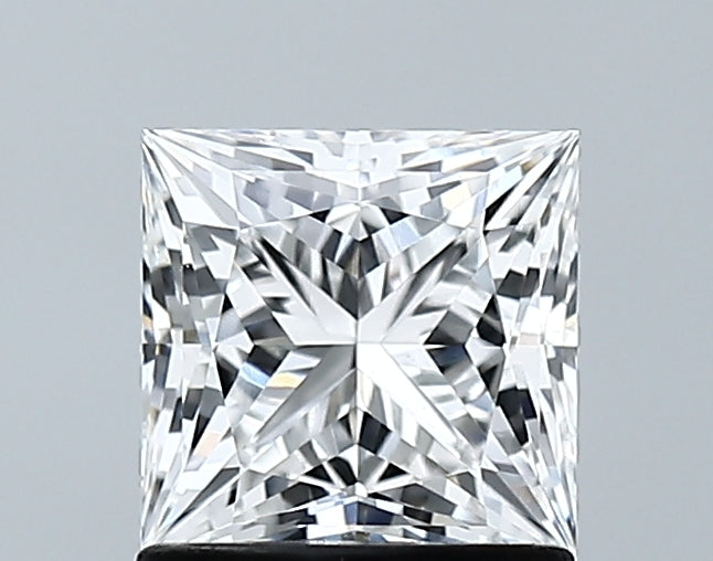 Lab-Grown 1.27 Carat Princess Cut Diamond color D Clarity VS1 With GIA Certificate, precious stones, engagement diamonds