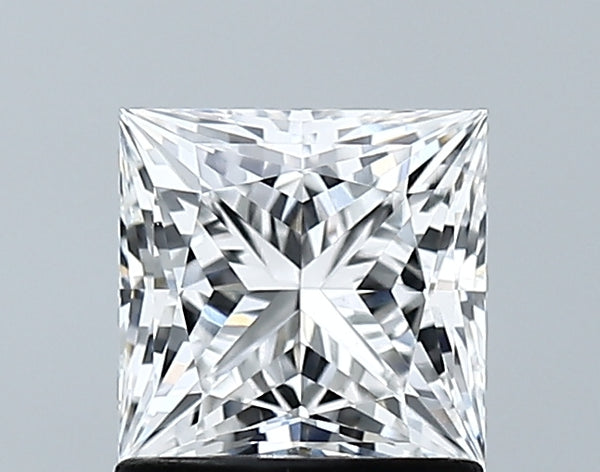 Lab-Grown 1.27 Carat Princess Cut Diamond color D Clarity VS1 With GIA Certificate, precious stones, engagement diamonds