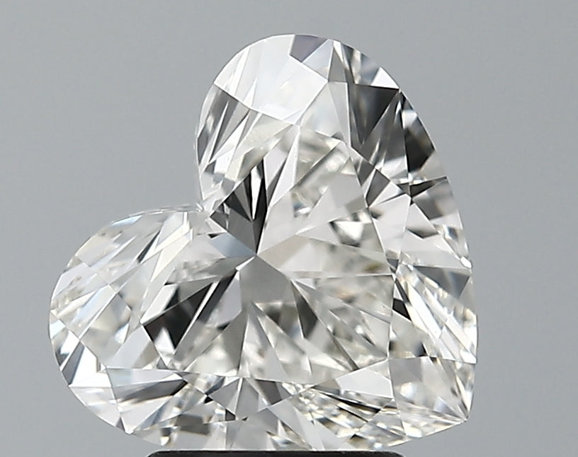 Lab-Grown 2.61 Carat Heart Shape Diamond color I Clarity VVS2 With GIA Certificate, precious stones, engagement diamonds
