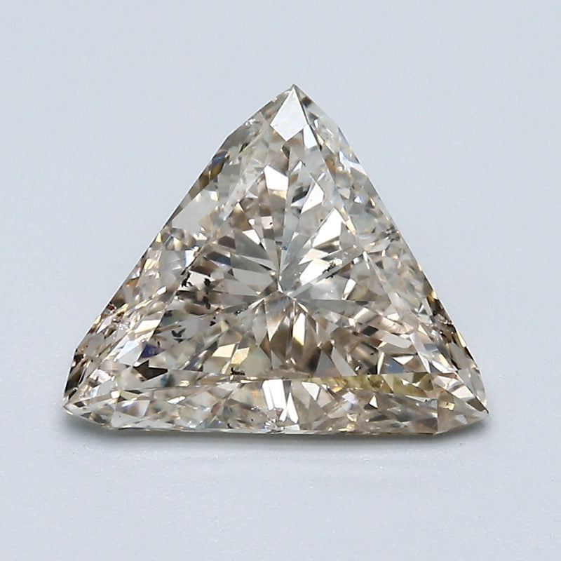 1.63 Carat Triangular Shape Diamond color U Clarity SI2, natural diamonds, precious stones, engagement diamonds