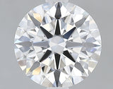 Lab-Grown 1.36 Carat Round Brilliant Diamond color E Clarity VVS2 With GIA Certificate, precious stones, engagement diamonds