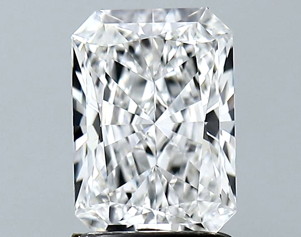 Lab-Grown 1.59 Carat Radiant Cut Diamond color E Clarity VVS1 With GIA Certificate, precious stones, engagement diamonds