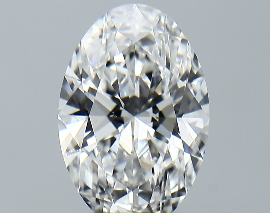 Lab-Grown 2.75 Carat Oval Shape Diamond color D Clarity VVS2, precious stones, engagement diamonds