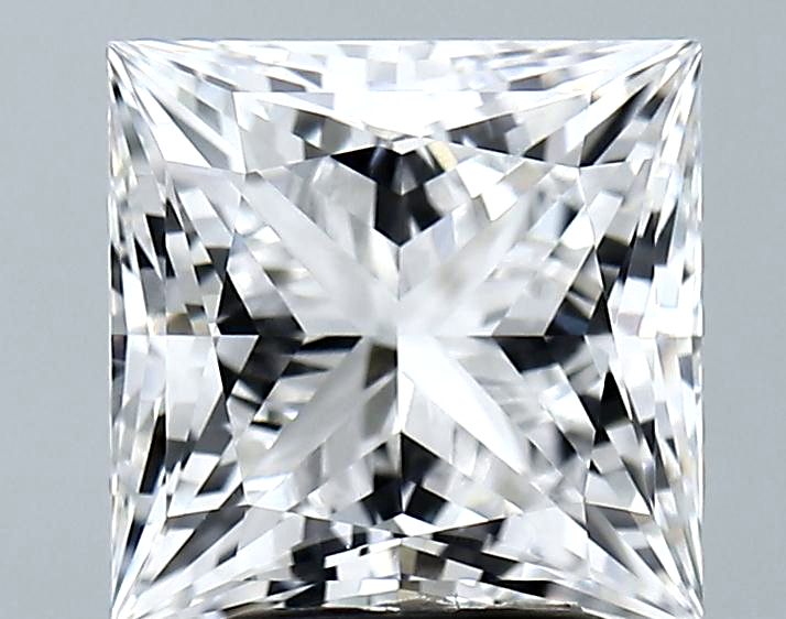 Lab-Grown 3.19 Carat Princess Cut Diamond color D Clarity VVS2 With GIA Certificate, precious stones, engagement diamonds