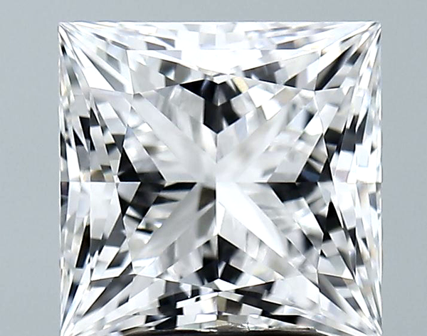 Lab-Grown 3.19 Carat Princess Cut Diamond color D Clarity VVS2 With GIA Certificate, precious stones, engagement diamonds