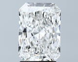 Lab-Grown 2.41 Carat Radiant Cut Diamond color G Clarity VVS2 With GIA Certificate, precious stones, engagement diamonds