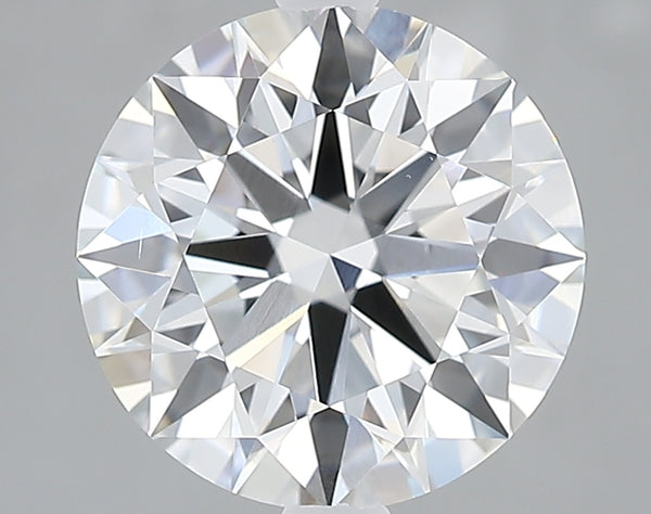 Lab-Grown 2.51 Carat Round Brilliant Diamond color F Clarity VS1, precious stones, engagement diamonds