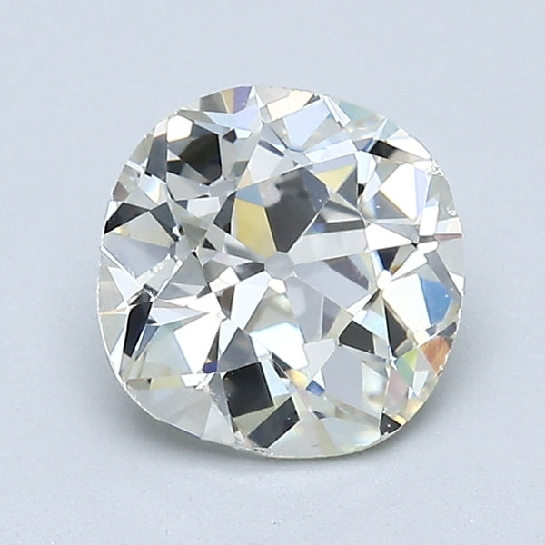 1.57 Carat Old Miner Cut Vintage Natural Mined Diamond K Color SI1 Clarity With GIA Certificate, natural diamonds, precious stones, engagement diamonds