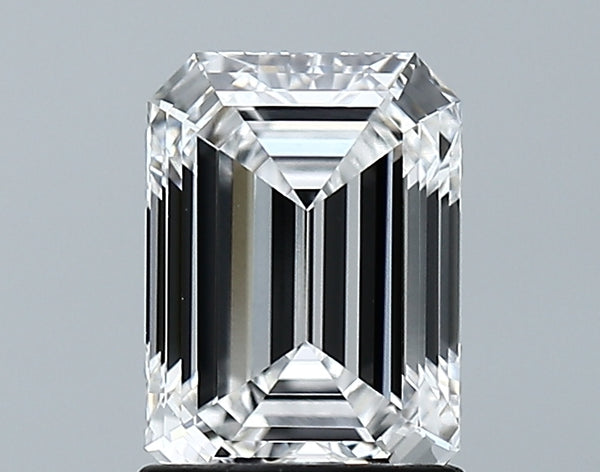 Lab-Grown 1.55 Carat Emerald Cut Diamond color D Clarity VVS2 With GIA Certificate, precious stones, engagement diamonds