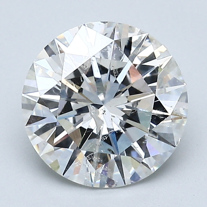 2.30 Carat Round Brilliant Natural Mined Diamond G Color I1 Clarity With GIA Certificate, natural diamonds, precious stones, engagement diamonds