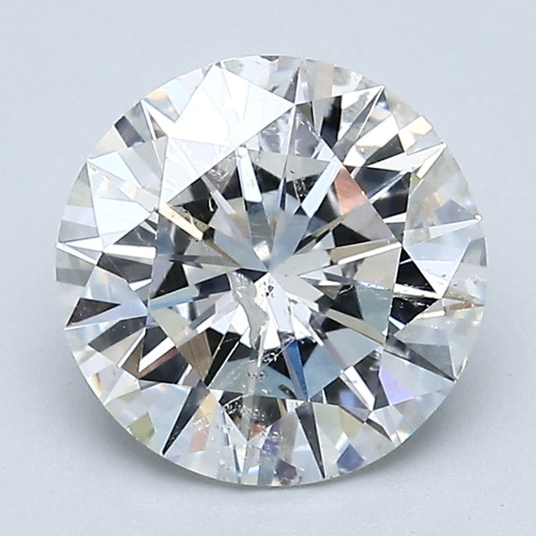 2.30 Carat Round Brilliant Natural Mined Diamond G Color I1 Clarity With GIA Certificate, natural diamonds, precious stones, engagement diamonds