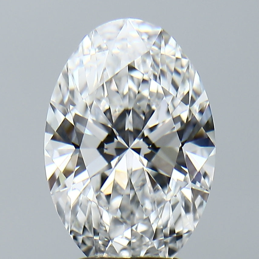 Lab-Grown 3.54 Carat Oval Shape Diamond color D Clarity VS1, precious stones, engagement diamonds