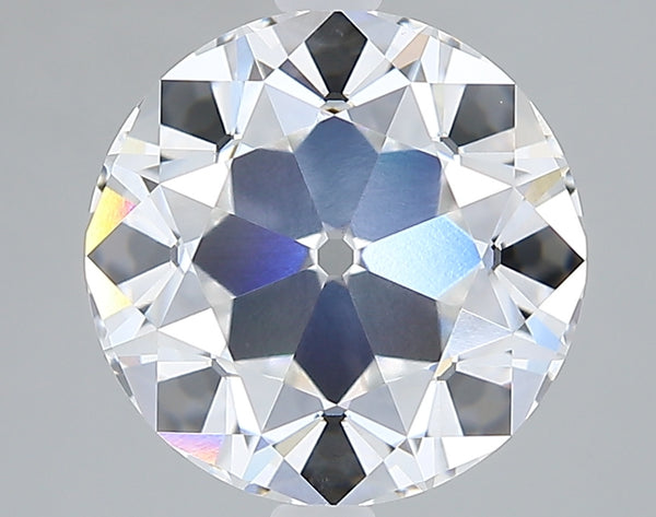 Lab-Grown 3.11 Carat Old European Cut Diamond color E Clarity VVS2 With GIA Certificate, precious stones, engagement diamonds