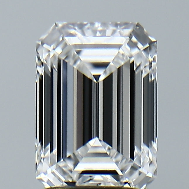 Lab-Grown 2.14 Carat Emerald Cut Diamond color D Clarity VVS2, precious stones, engagement diamonds