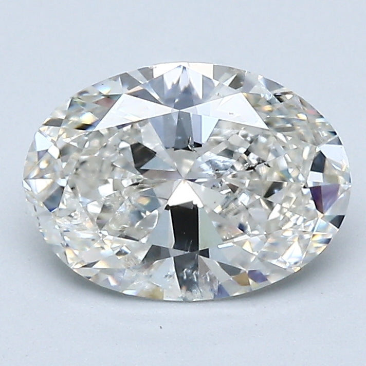 1.49 Carat Oval Shape Natural Mined Diamond H Color I2 Clarity With GIA Certificate, natural diamonds, precious stones, engagement diamonds
