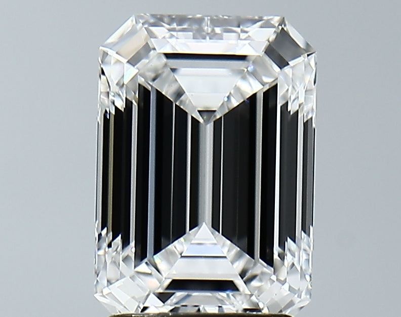 Lab-Grown 2.38 Carat Emerald Cut Diamond color E Clarity VVS2, precious stones, engagement diamonds