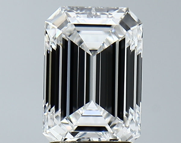 Lab-Grown 2.38 Carat Emerald Cut Diamond color E Clarity VVS2, precious stones, engagement diamonds