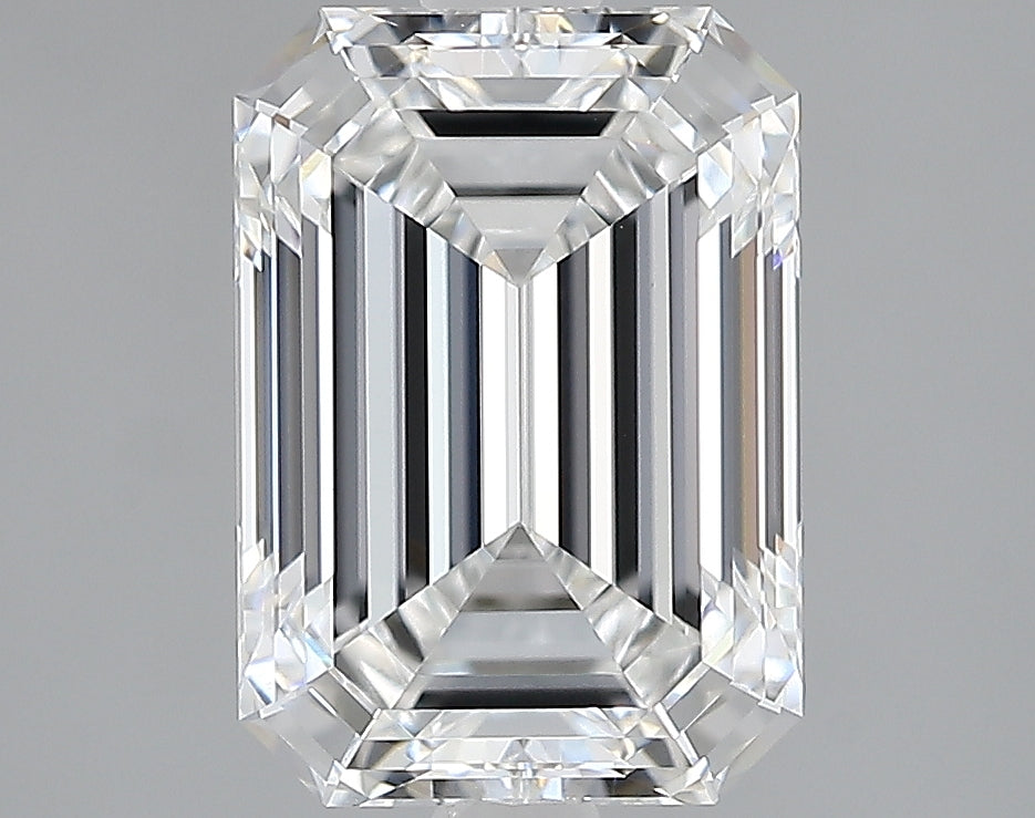 Lab-Grown 2.39 Carat Emerald Cut Diamond color D Clarity VVS2, precious stones, engagement diamonds