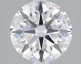 Lab-Grown 1.51 Carat Round Brilliant Diamond color D Clarity VVS2 With GIA Certificate, precious stones, engagement diamonds