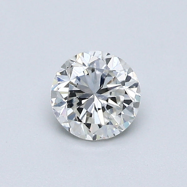 0.57 Carat Round Brilliant Natural Mined Diamond H Color SI1 Clarity With GIA Certificate, natural diamonds, precious stones, engagement diamonds