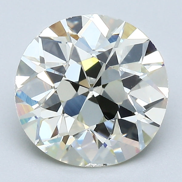 2.77 Carat Old European Cut Natural Mined Diamond N Color VS2 Clarity With GIA Certificate, natural diamonds, precious stones, engagement diamonds