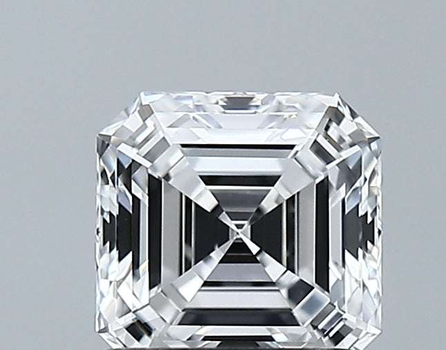 Lab-Grown 1.32 Carat Asscher Cut Diamond color D Clarity VS1 With GIA Certificate, precious stones, engagement diamonds