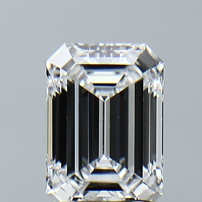 Lab-Grown 1.54 Carat Emerald Cut Diamond color E Clarity VVS2, precious stones, engagement diamonds