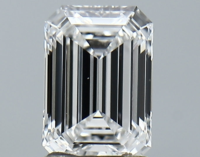 Lab-Grown 1.45 Carat Emerald Cut Diamond color E Clarity VVS2 With GIA Certificate, precious stones, engagement diamonds