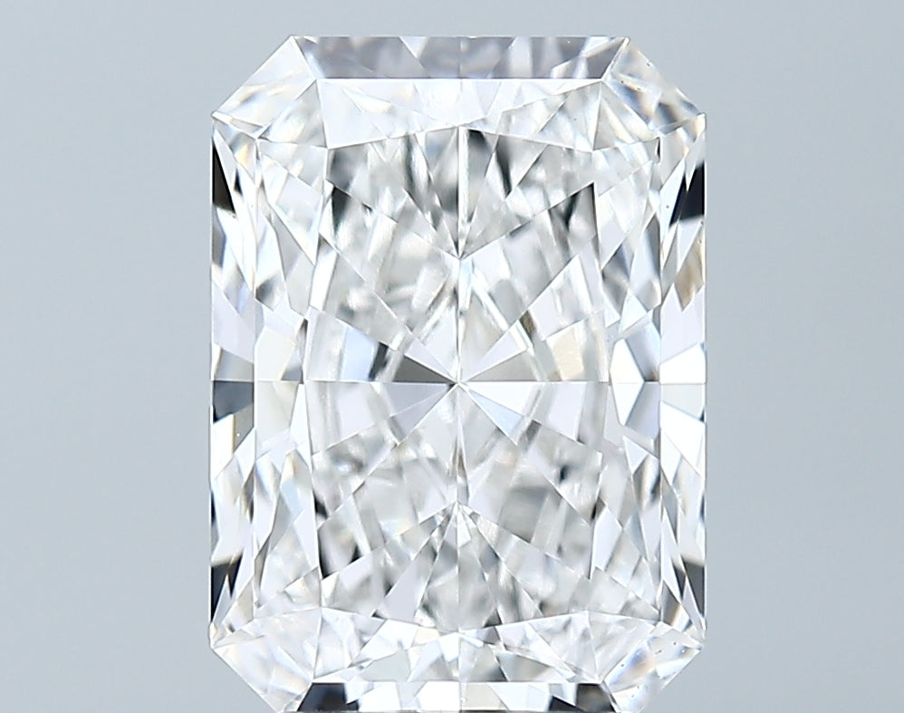 Lab-Grown 3.81 Carat Radiant Cut Diamond color F Clarity VVS1 With GIA Certificate, precious stones, engagement diamonds